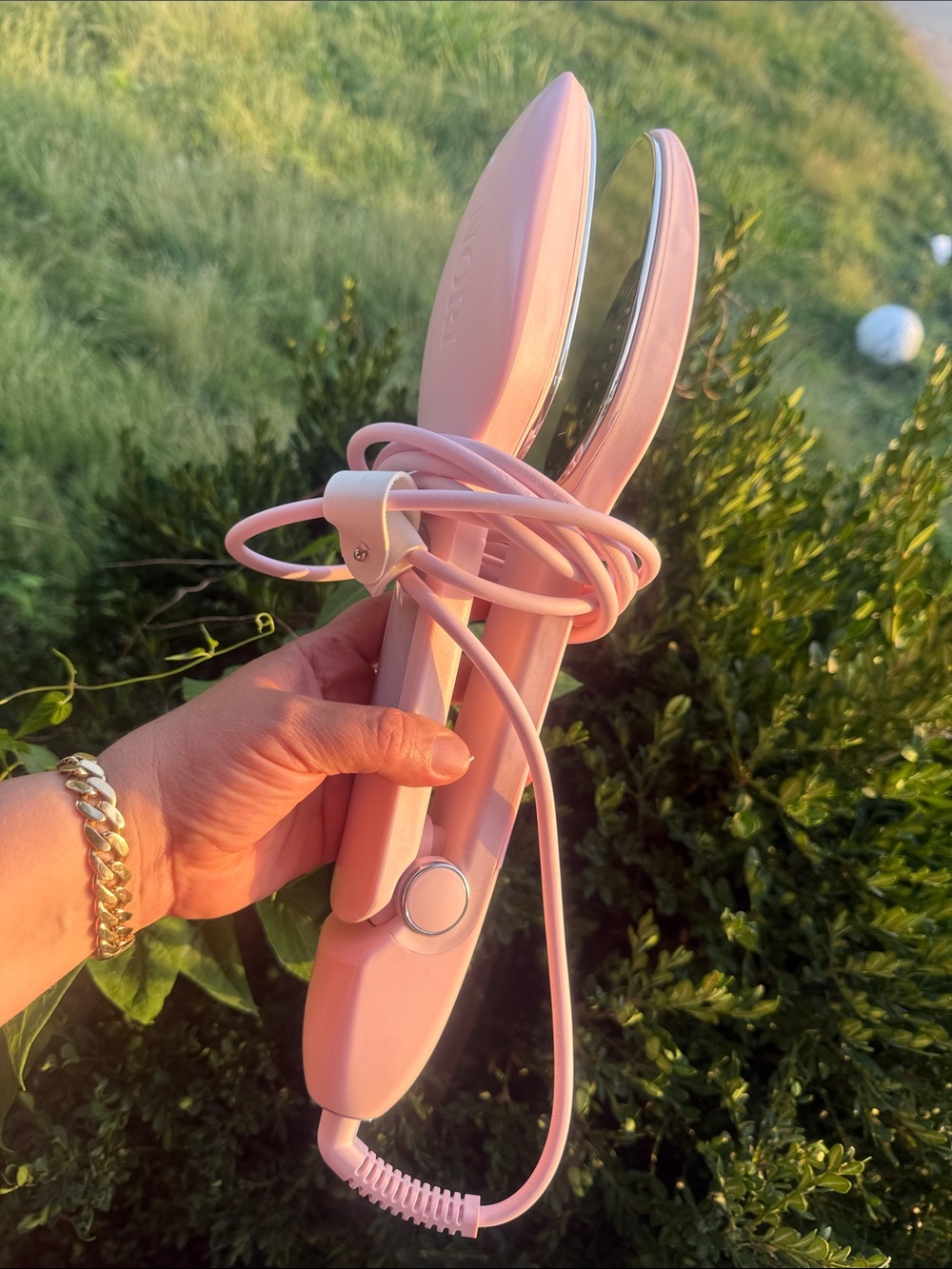 🌸Nori N2-1BL Handheld Steam Iron Clothing Press pink  Lightweight Travel - Teste - Picture 4 of 11